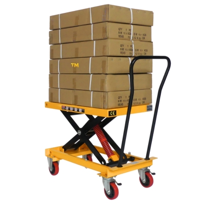 Table élévatrice manuelle à niveau constant 210kg avec marchandises
